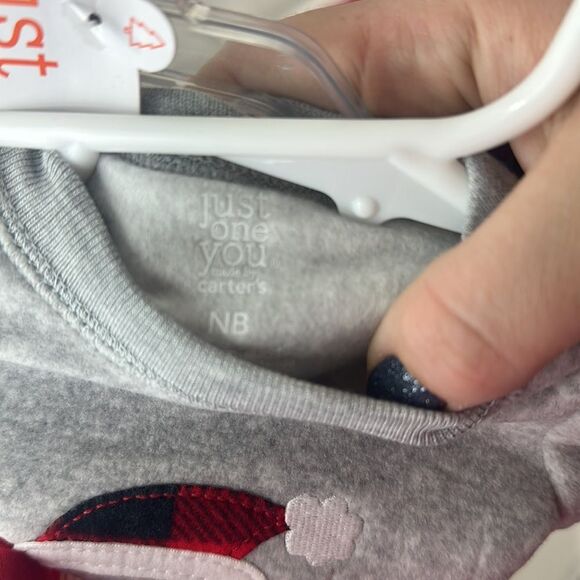 Just One You by CARTERS NWT Santa 2 ok Bundle Sz Newborn - Picture 4 of 13